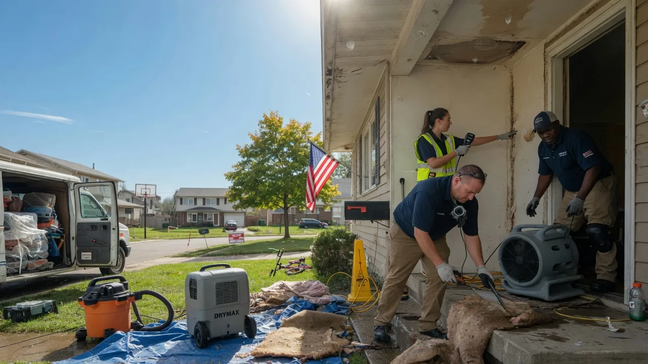Water Damage Restoration in Lake Fork, IL near me